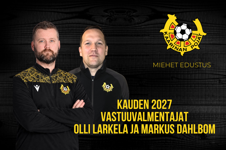 Kauden 2027 sopimusuutisia - Olli Larkela ja Markus Dahlbom