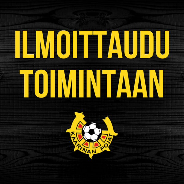 Uuden pelaajan ilmoittautuminen