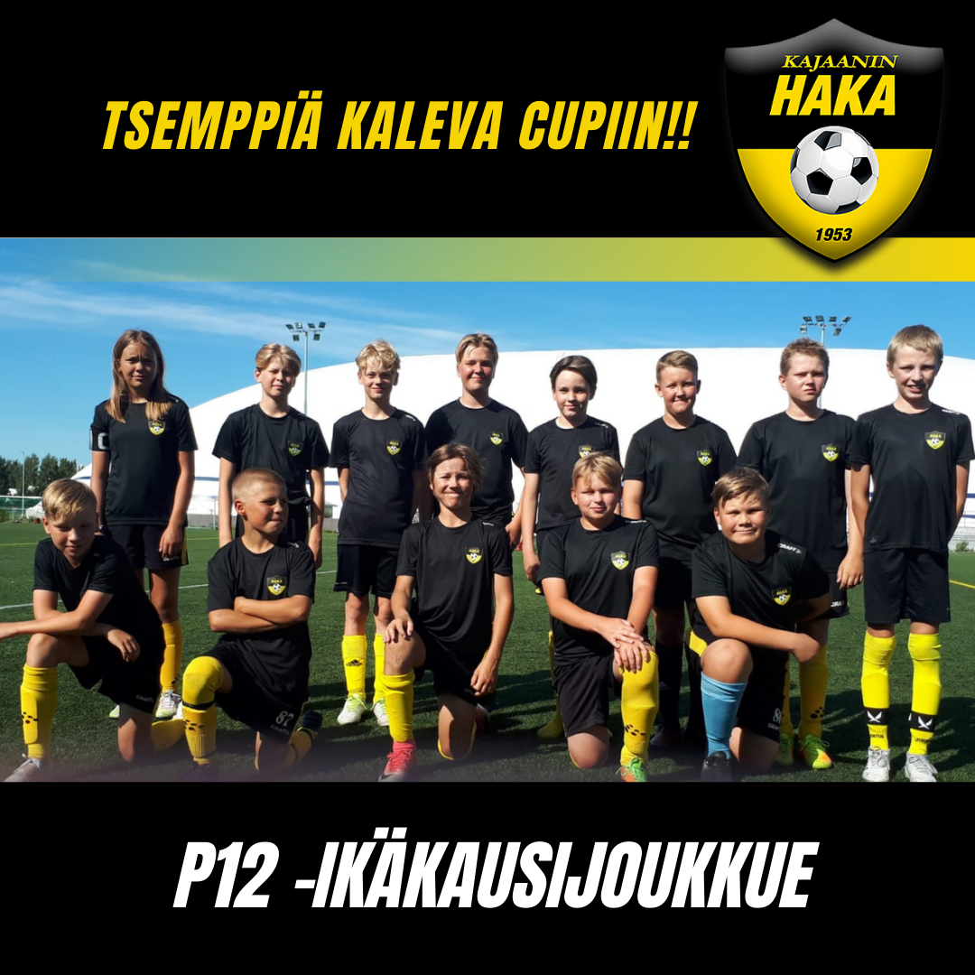 Hakan P12 joukkue selvitti tiensä Kaleva Cupiin!