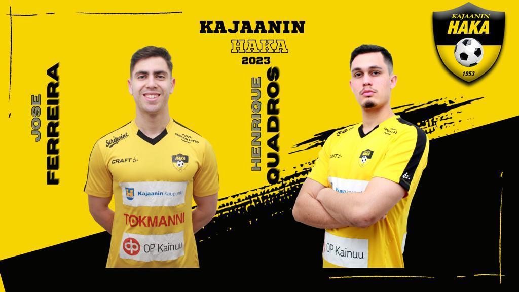 Tervetuloa takaisin Kajaaniin Jose Ferreira ja Henrique Quadros – Toinen vuosi keltaisessa paidassa!
