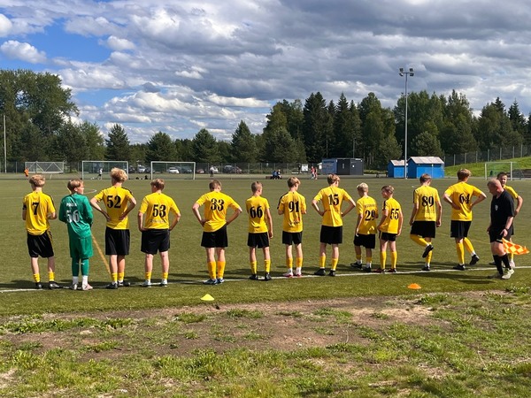 P15 joukkueelta vahva esitys Oulunsalossa