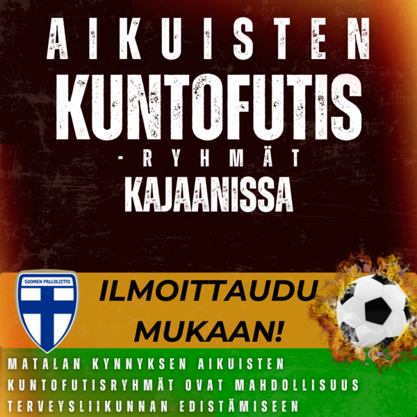 Aikuisten kuntofutis - ilmoittautumiset alkavat lokakuussa!