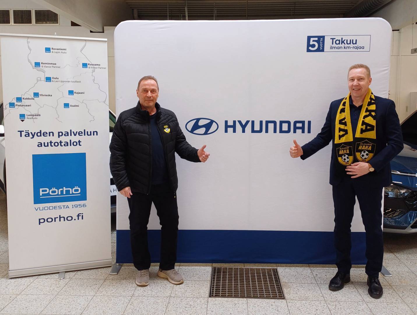 Hakan ja Pörhön Autoliikkeen pitkäaikainen kumppanuus jatkuu!