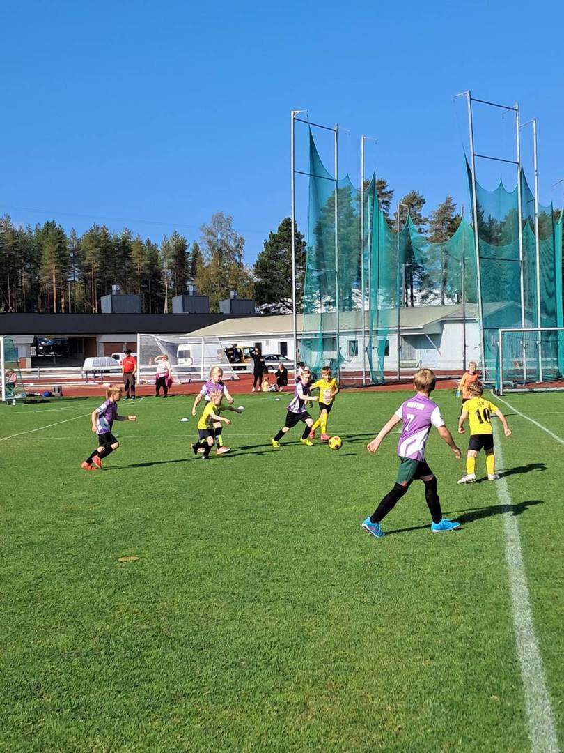 P8 ja P9 kesän viimeisessä Kainuun Nappulaliiga turnauksessa Kajaanissa