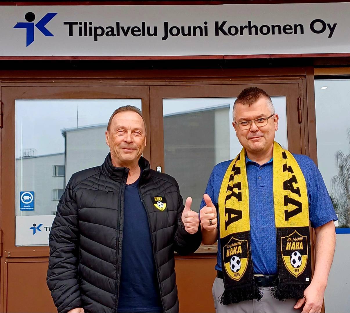 Tilipalvelu Jouni Korhonen Oy ja Kajaanin Haka jatkavat pitkäaikaista yhteistyötään kaudella 2026