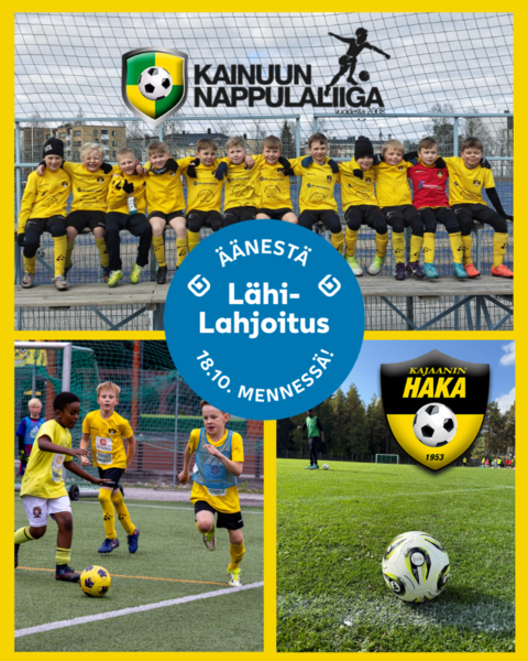 Vaikuta ja äänestä - tarvitsemme tukeasi!