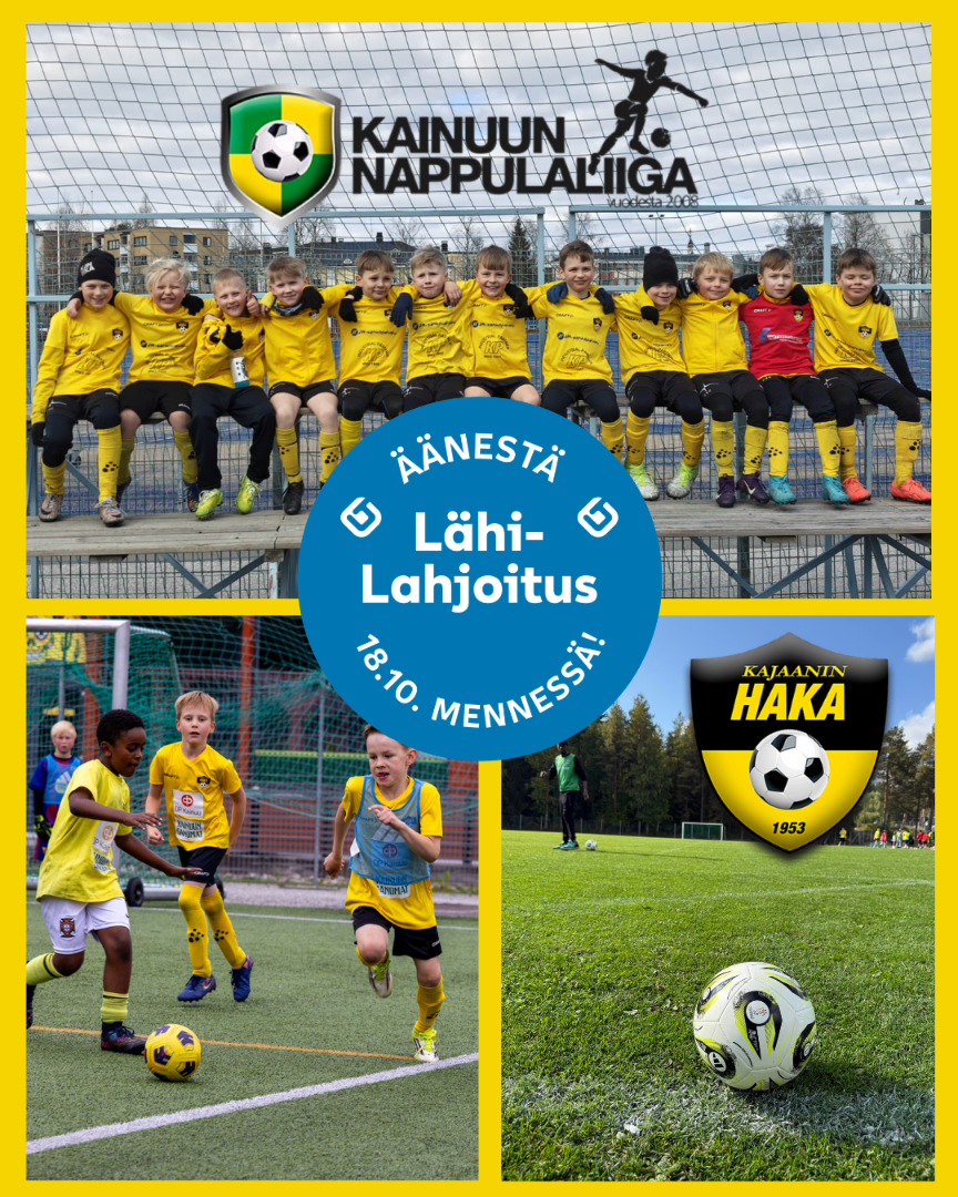 Vaikuta ja äänestä - tarvitsemme tukeasi!