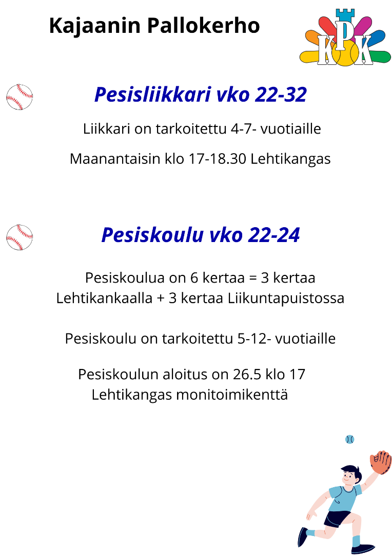 Pesisliikkari + Pesiskoulu