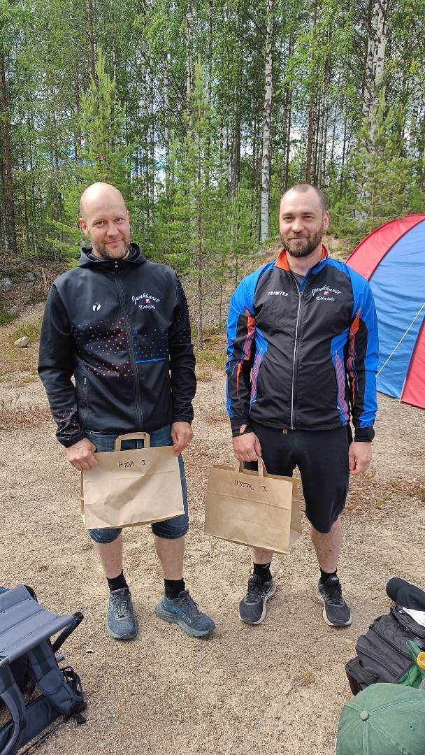 Junkkarisuunnistajat Kainuun rastiiviikolla palkintosijoille