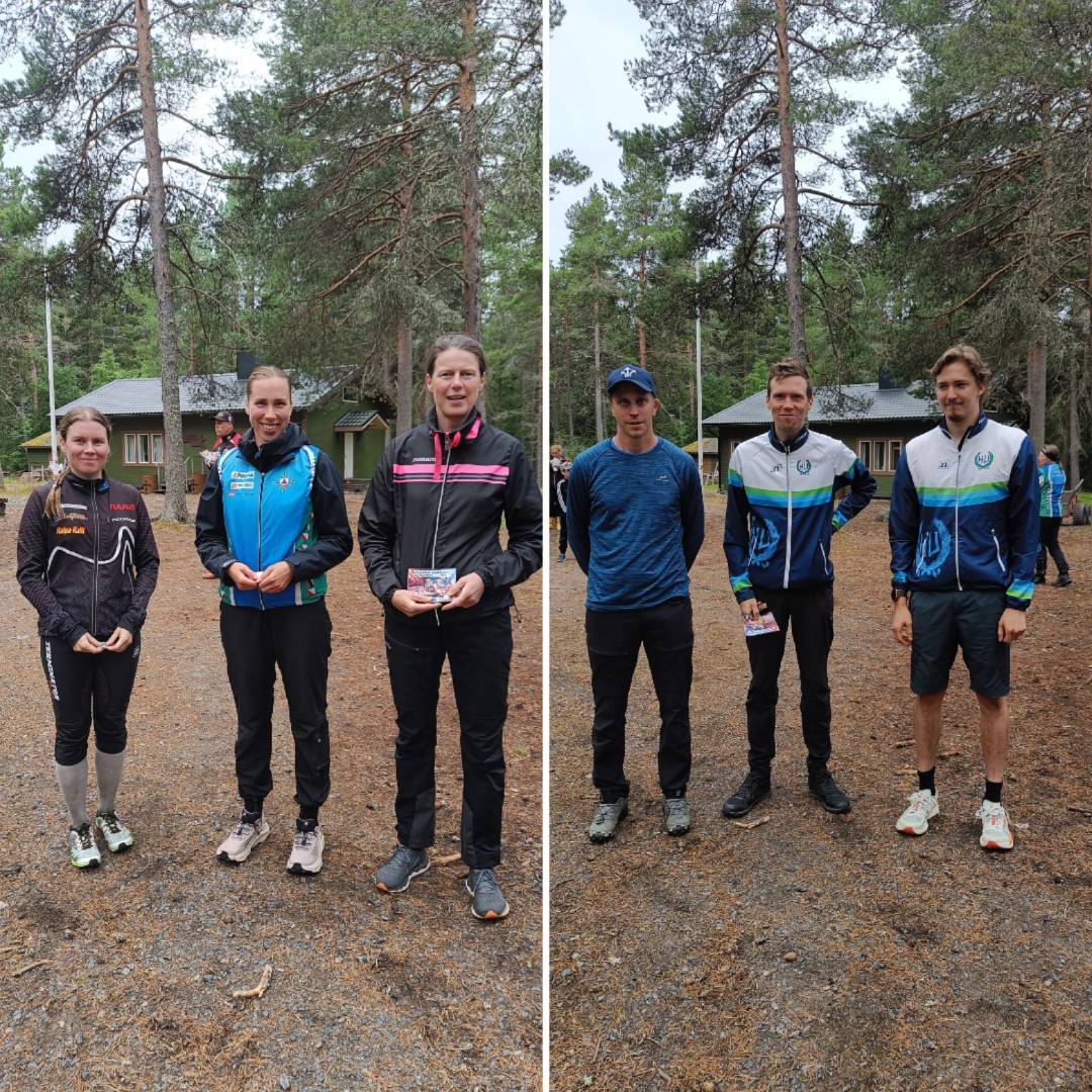 Keski-Pohjanmaan AM-kisojen pääsarjojen voitot Himangalle ja Kokkolaan.