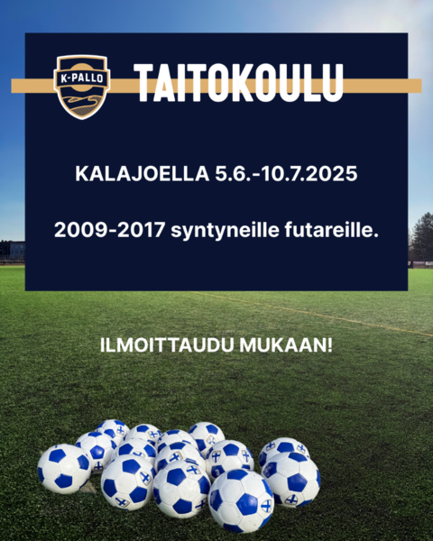 Ilmoittautuminen kesän 2025 taitokouluun.