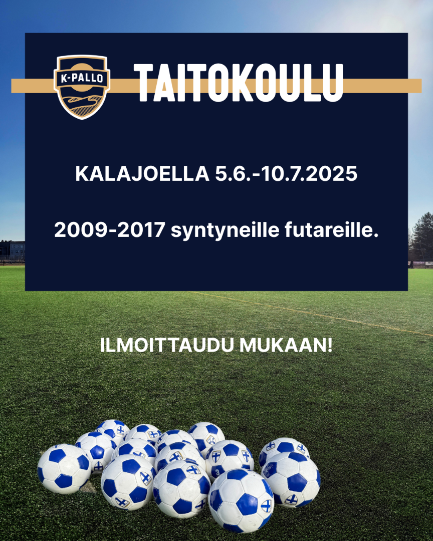 Ilmoittautuminen kesän 2025 taitokouluun.