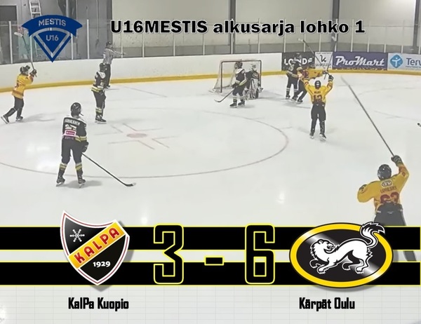 Juniori-KalPa ry - Ottelut - KalPa - Kärpät Team