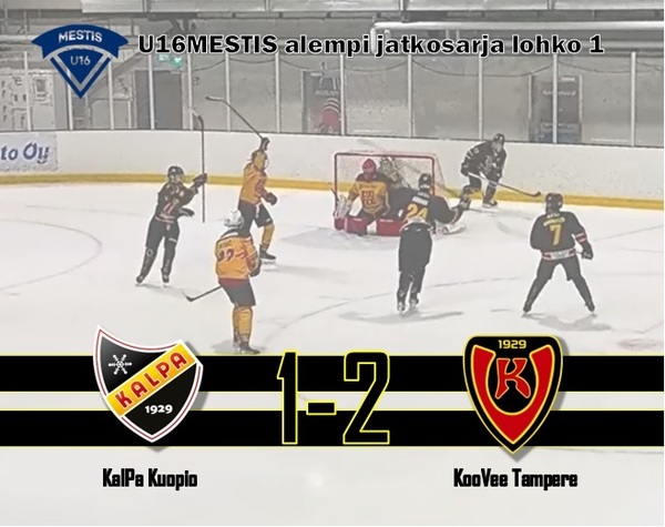 KalPa taipui niukasti sarjakärjelle - KooVee vei pisteet Tampereelle!