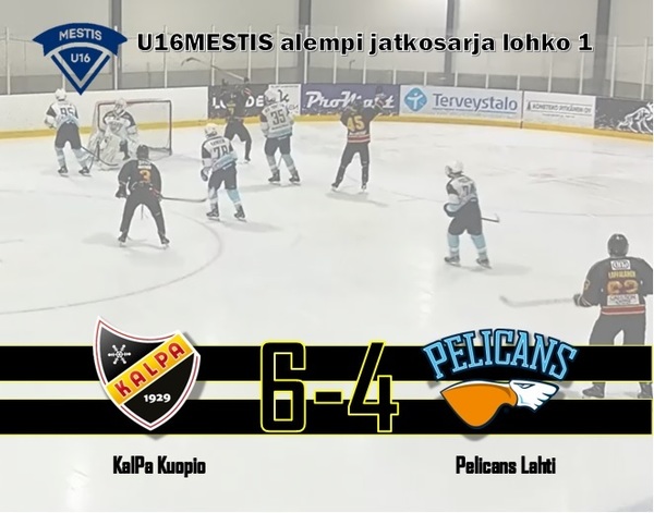 KalPan mylly väsytti vastustajan - Pelicans kotimatkalle ilman pisteitä!