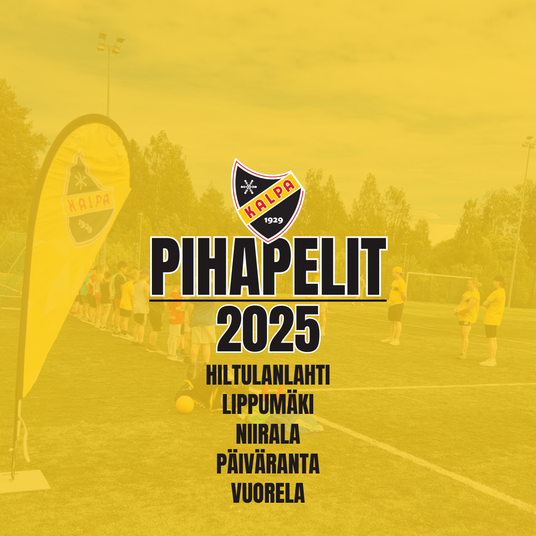 KalPan Pihapelit käynnistyvät kesäkuussa - ilmaista liikuntaa 6-12 -vuotiaille