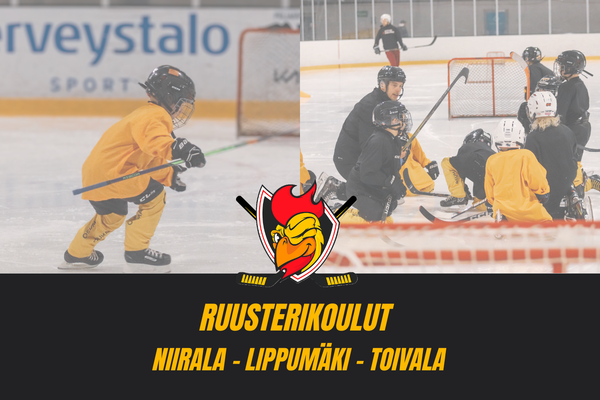 Ruusterikoulut viikolla 43 - Sunnuntaina liikutaan Lippumäessä ja Toivalassa!