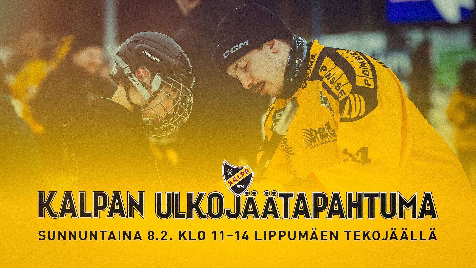 KalPan perinteinen ulkojäätapahtuma kutsuu koko perheen liikkumaan!