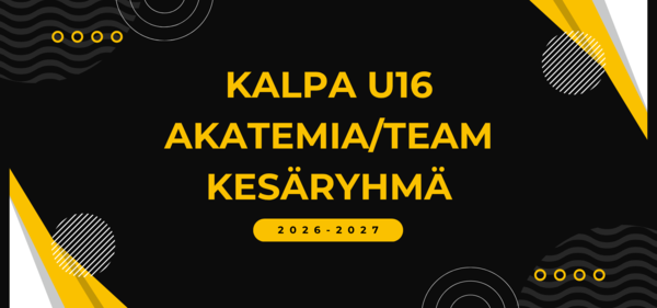 Kesäharjoituskausi käynnissä juhannukseen asti