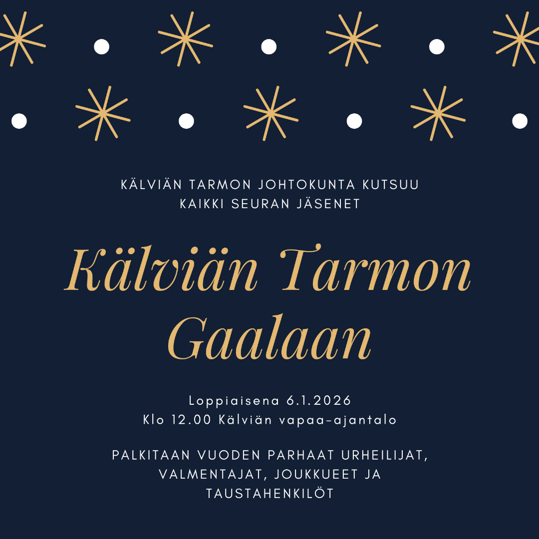 Kälviän Tarmon gaala