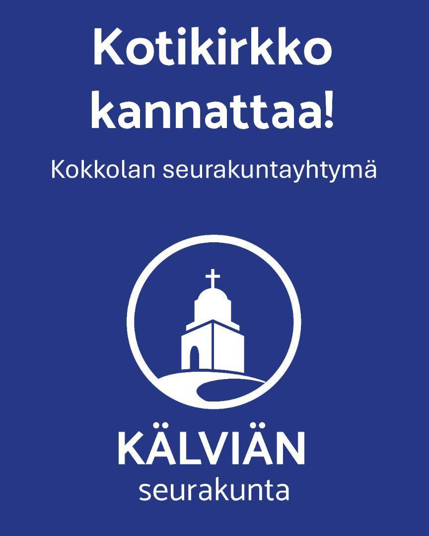 Kotikirkko kannattaa Kälviän Tarmoa