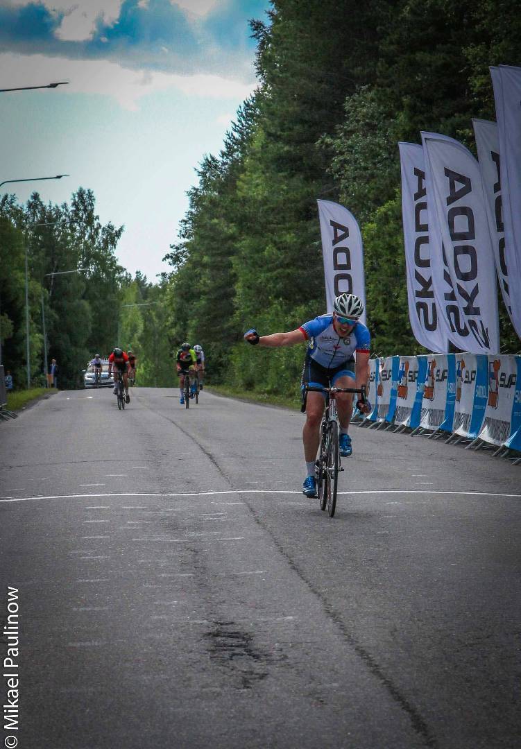 Sampo Lahti pronssille maantiepyöräilyn SM-kisoissa M-18 sarjassa