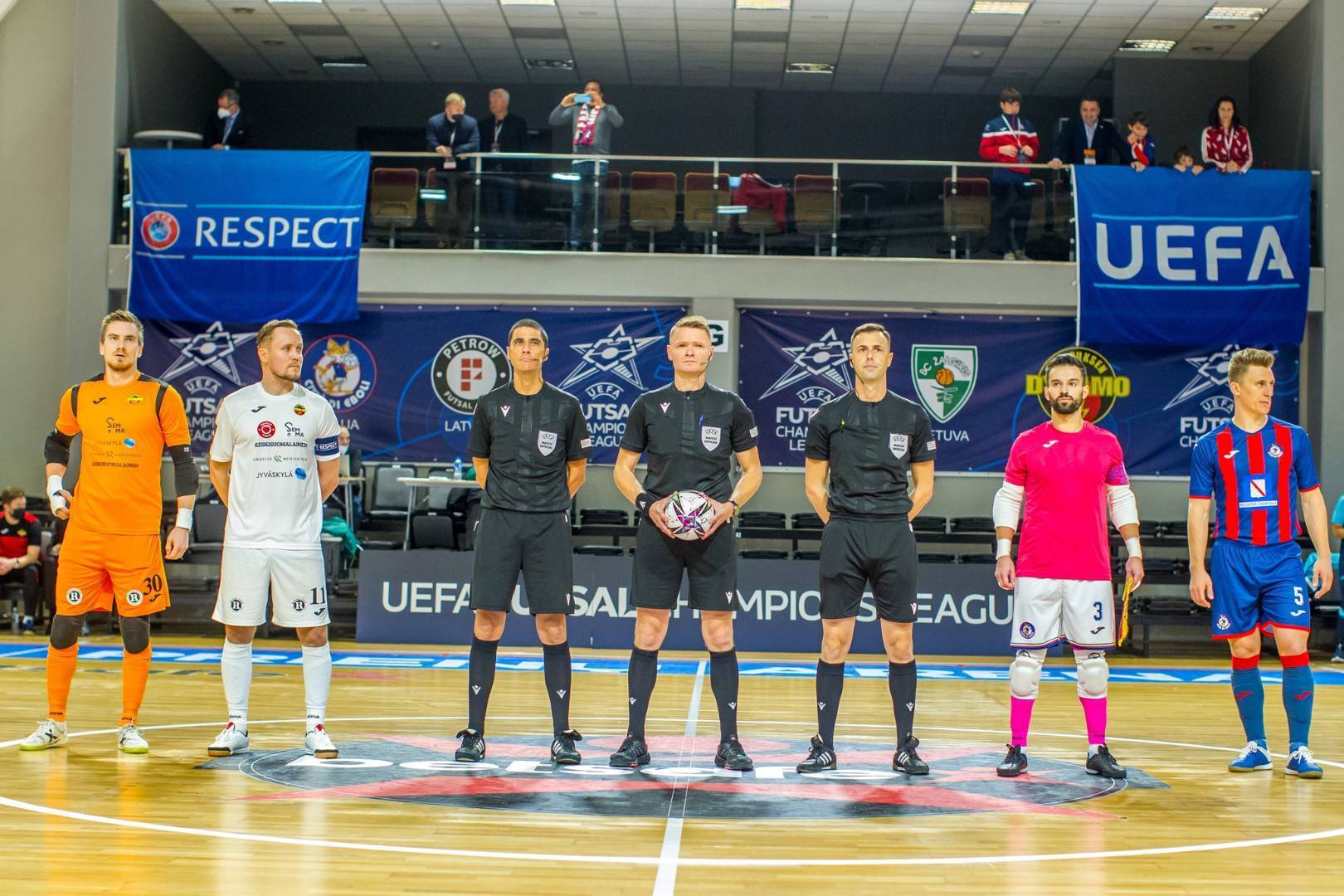 UEFA Futsal Champions League: Kampuksen Dynamo suoraan sijoitettuna Main Roundille