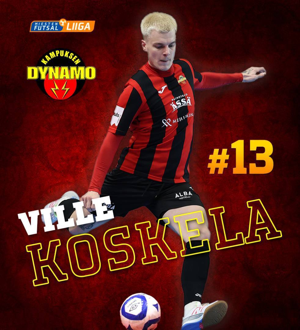 Pelaajaesittelyssä miesten uusin pelaaja Ville Koskela