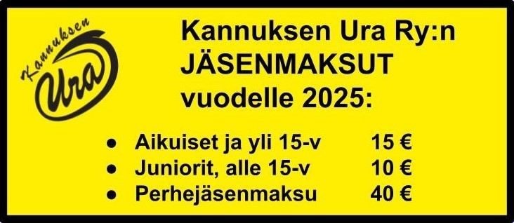 Vuoden 2025 jäsenmaksut laskutetaan pian