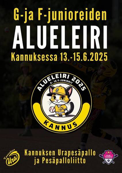 G- ja F-junioreiden Alueleiri Kannuksessa 13.-15.6.2025
