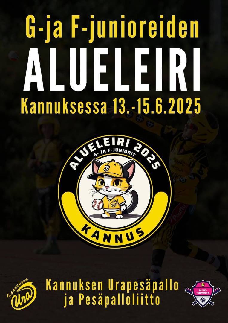 G- ja F-junioreiden Alueleiri Kannuksessa 13.-15.6.2025