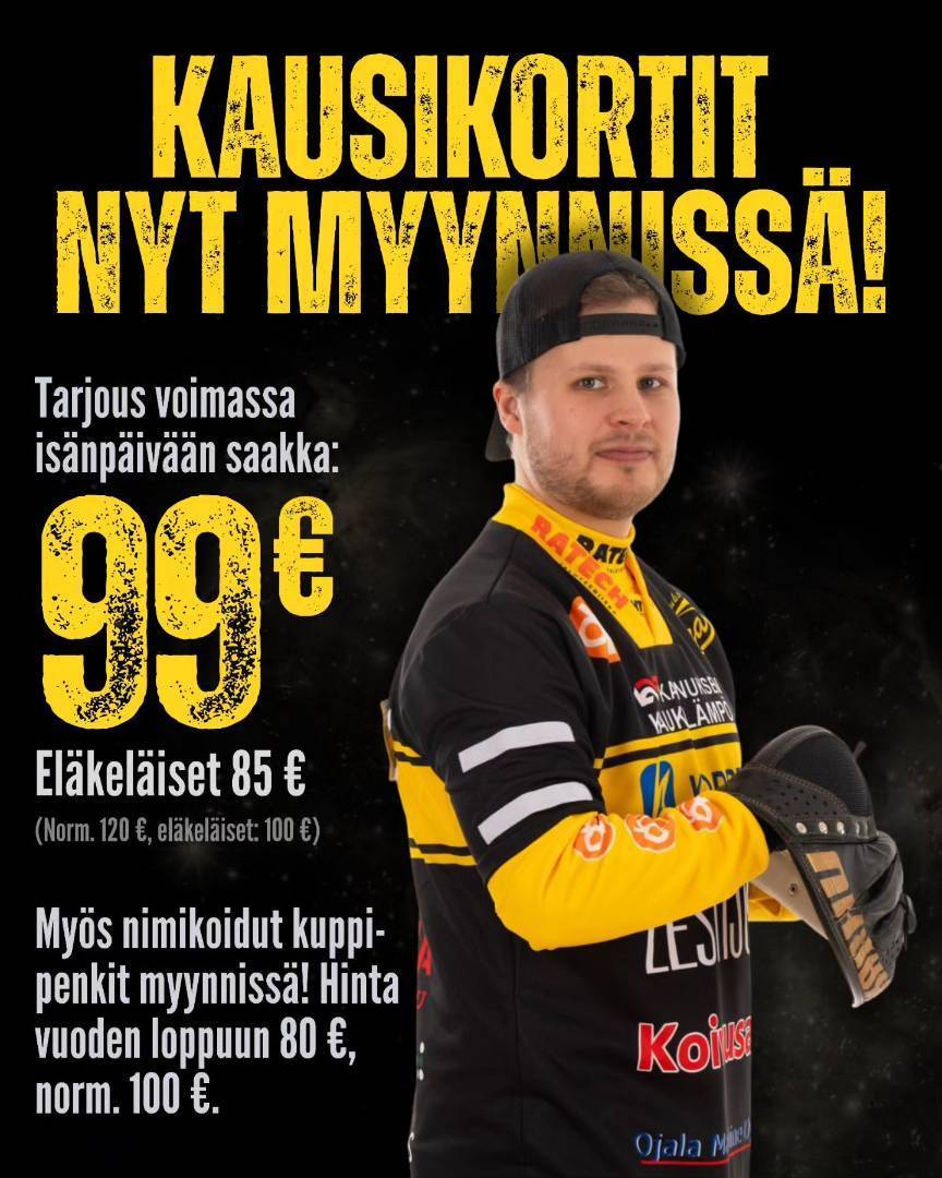 Ensi kesän kausikortit nyt myynnissä!
