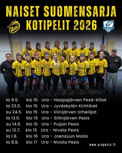 Kauden 2026 kotipelit