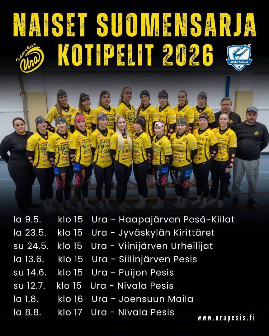 Kauden 2026 kotipelit