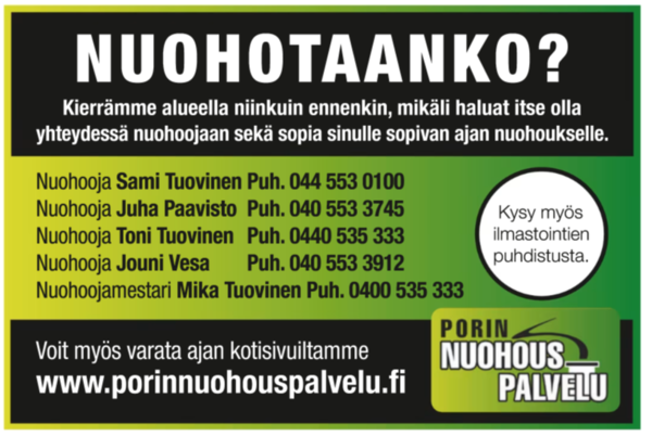 Porin Nuohouspalvelu Oy