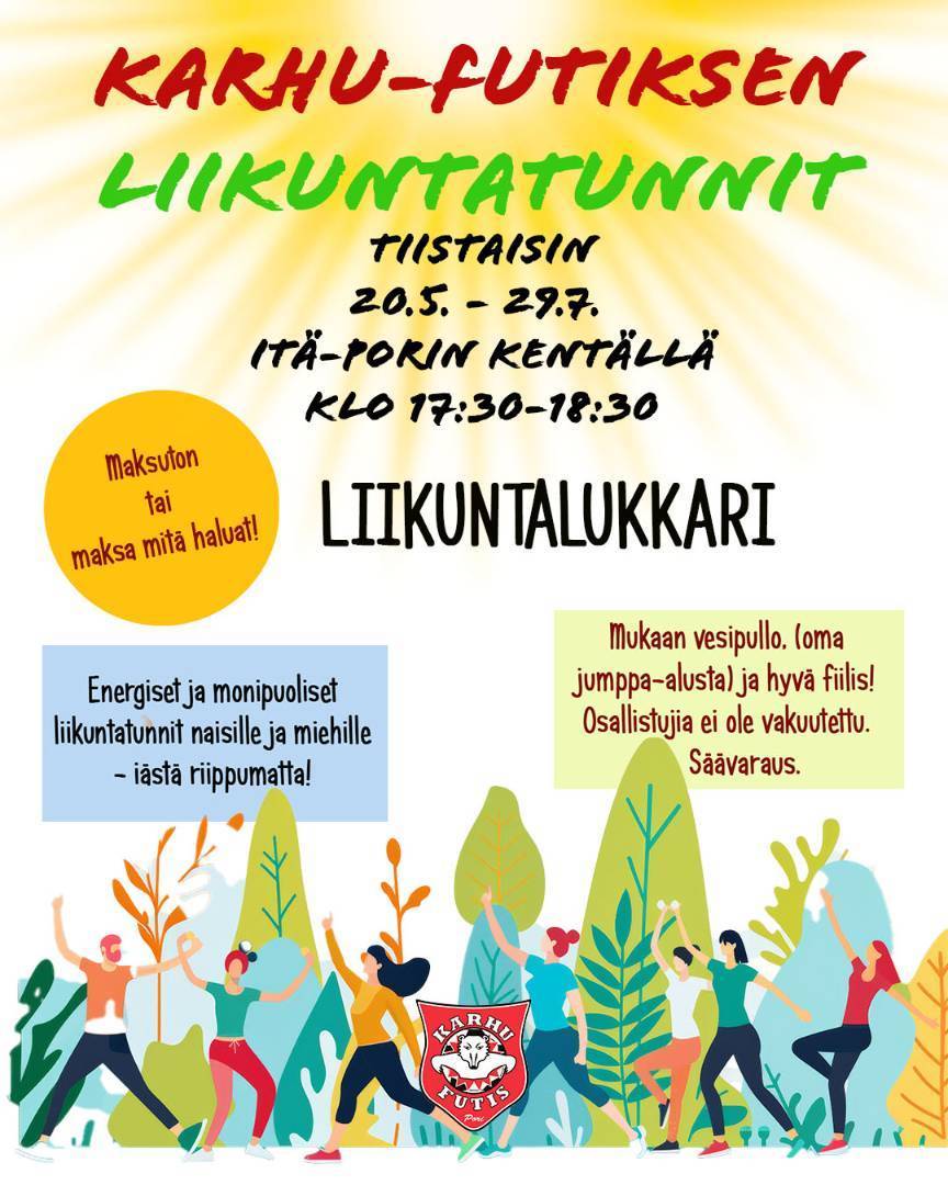 Kesän liikuntalukkari