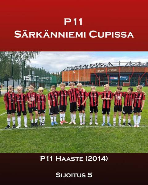 P11 Särkänniemi Cupissa sijalle 5
