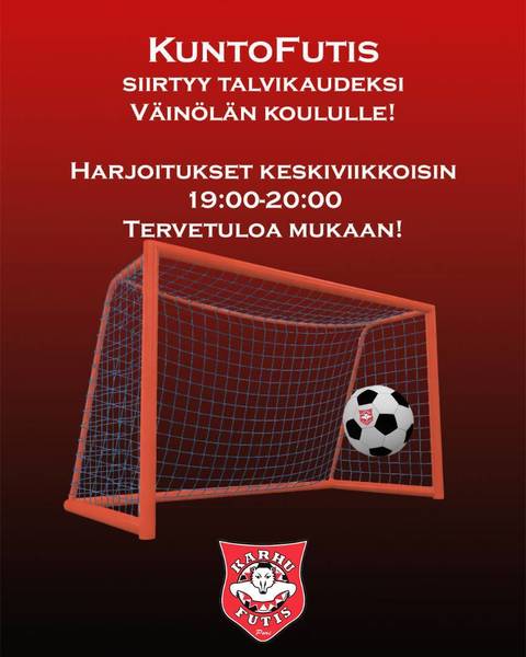 KuntoFutista Väinölän koululla