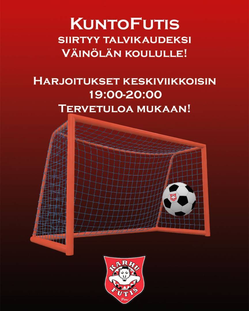 KuntoFutista Väinölän koululla