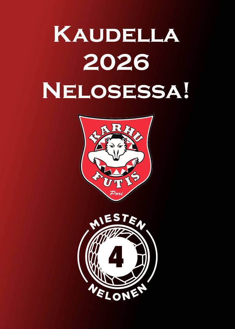 Karhu-Futis juhlii nousua Neloseen