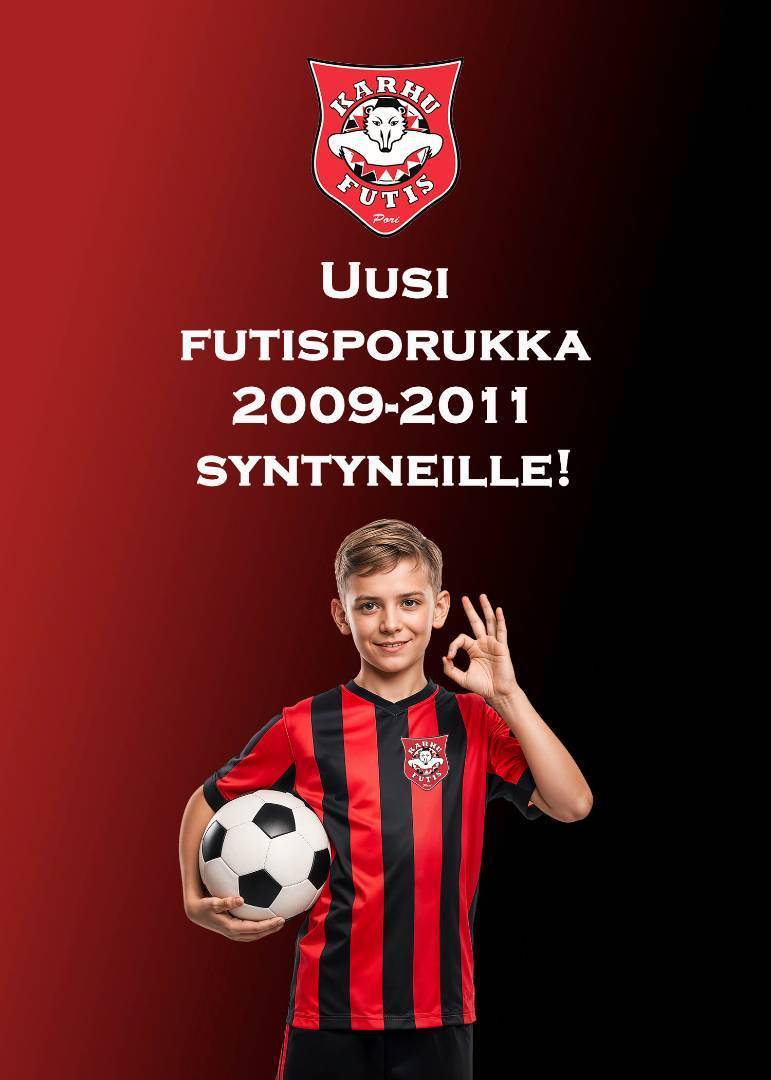 Uusi futisporukka 2009 - 2011 syntyneille