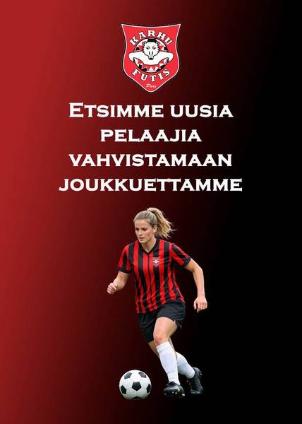 Lähde mukaan rakentamaan entistä vahvempaa kautta!