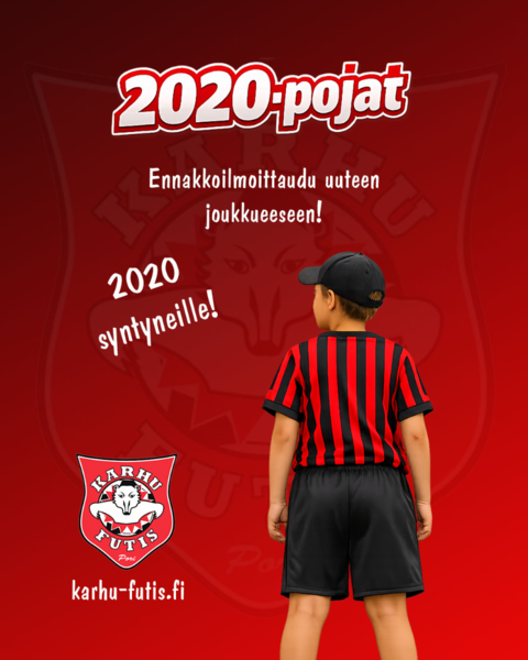 Tule mukaan uuteen poikien P6 2020 -joukkueeseen!