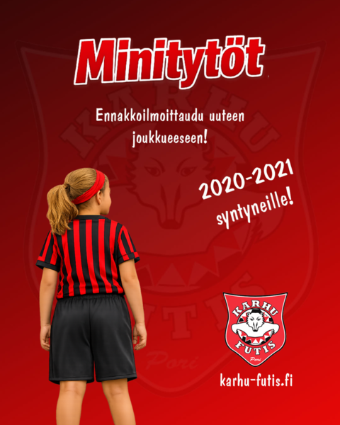 Tule mukaan Minityttöjen uuteen joukkueeseen!