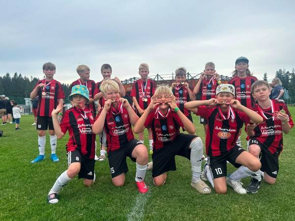 Särkänniemicupista pronssia ⚽️🐻