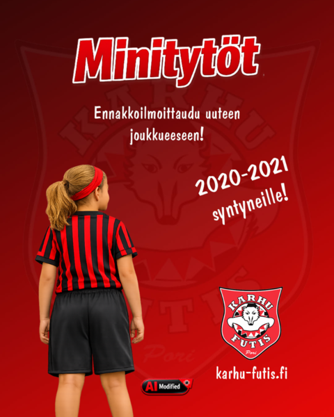 Tule mukaan Minityttöjen uuteen joukkueeseen!