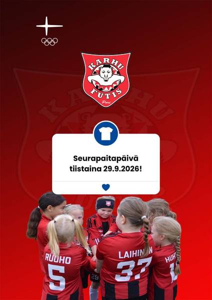 #Seurapaitapäivä tiistaina 29.9.2026