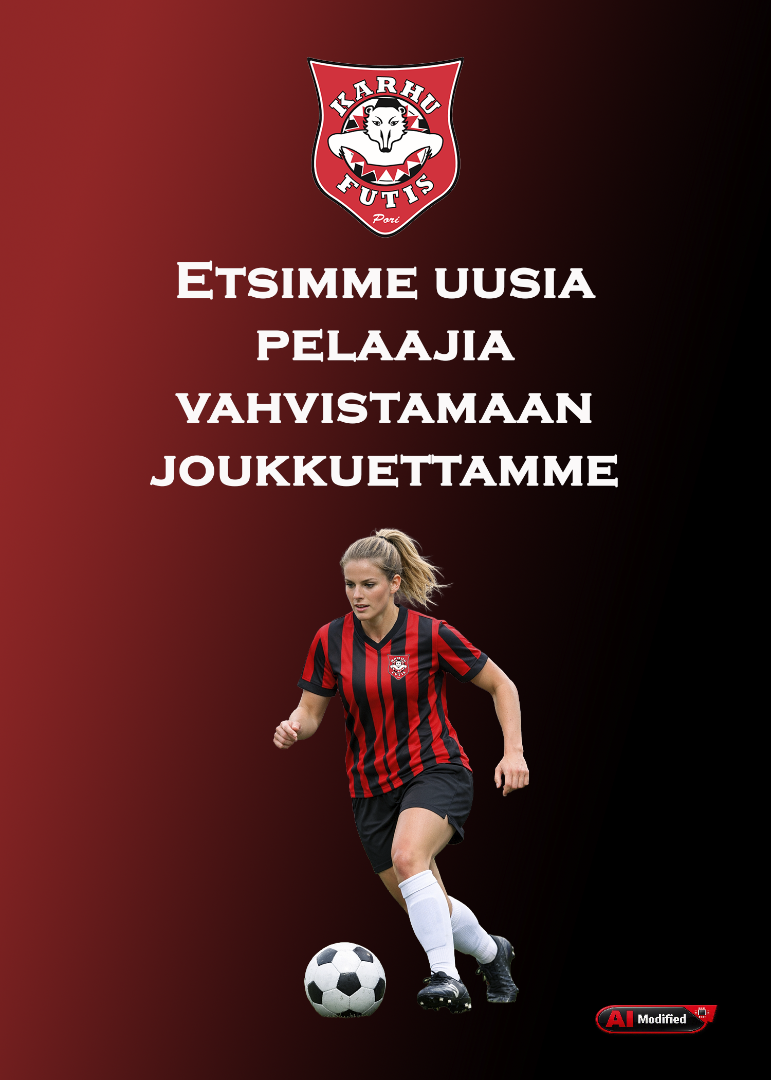 Lähde mukaan rakentamaan entistä vahvempaa kautta! 2027