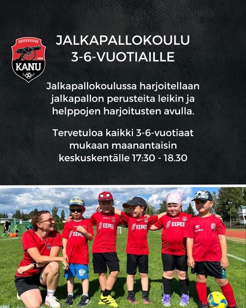 Kesän jalkapallokoulu alkaa!