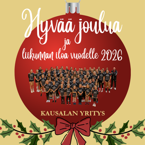Hyvää joulua ja liikunnallista vuotta 2026